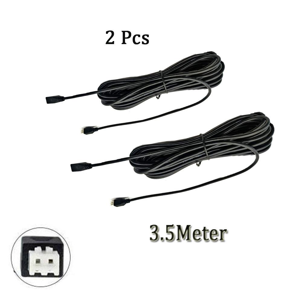 2pcs/Lots  4pcs/Lots   3.5m cables Reversing radar extend Extension cables for Parking Sensors 2 PCs
