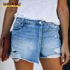 Damenmode, lässig, einfarbig, bedruckt, Hosen und Caprihosen