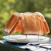 Removable Toast Grill Rack Stainless Steel Toast Maker Portable Camping Toaster  Picnic