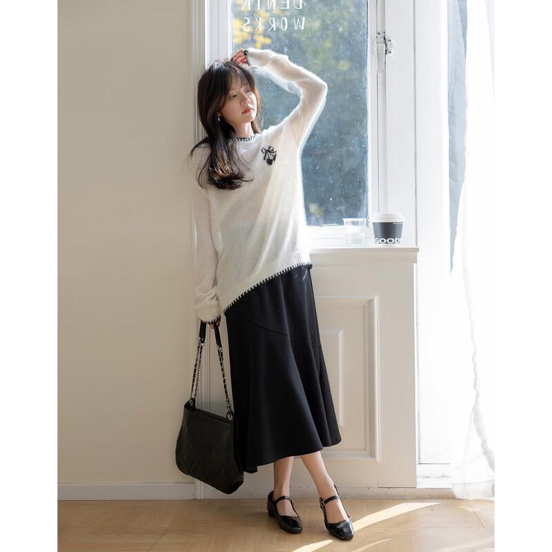 Women's Wool Blend Sweet Knit Sweater