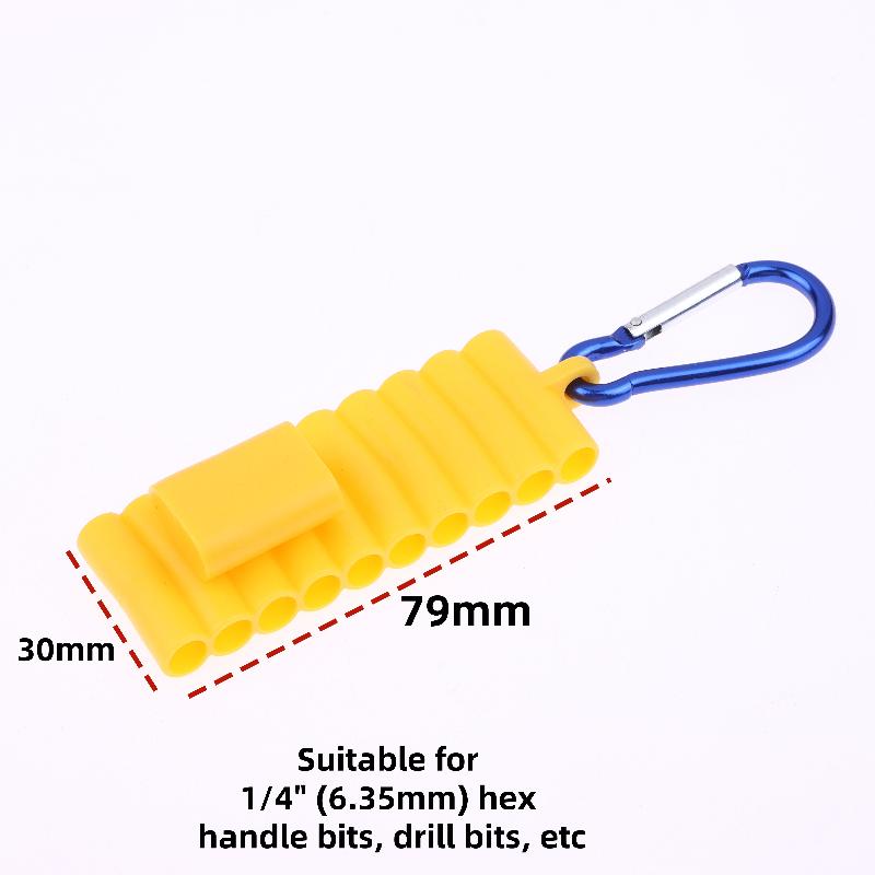 1Pcs 10/22 Holes Storage Case Organizer Screw Driver Head Drill Bits Stand Case Tools 1/4" Hex Shank Screwdriver Bit Holder