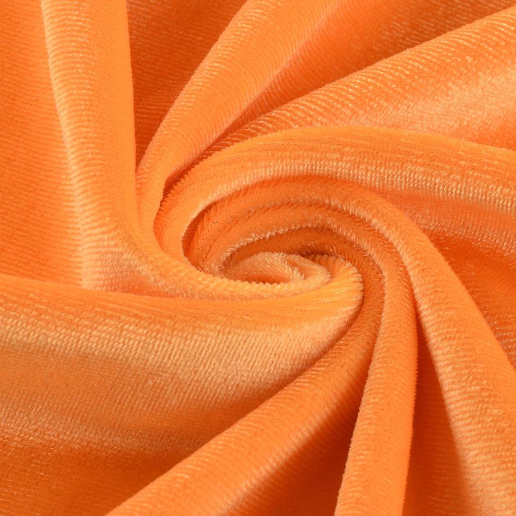 Spandex Elastic Gold Velvet Fabric for Clothing, Toys, and Accessories
