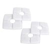12Pcs Cat Water Fountain Filters Activated Carbon Cat Fountain Filter Replacement for Square Cat Water Fountain Inside