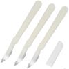 3 Pcs Bakery Contouring Knife Dough Trimming Tools Bread Baking Shaping Scraper Kitchen Supplies
