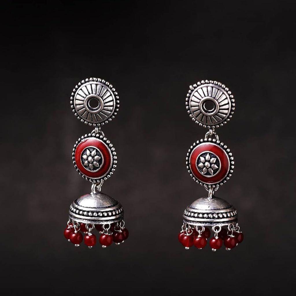 Rangabati Layered Drop Earrings Jewellery For Women