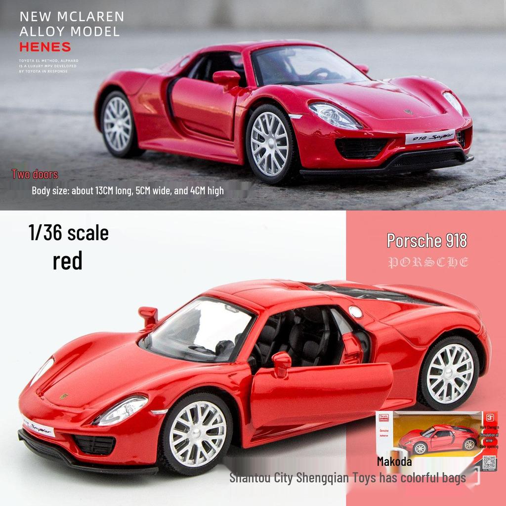 1:36 Scale Panamera and Cayenne Model Cars - Maserati Simulation Alloy Toy Cars for Boys