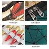 Simple Rhombus Cosmetic Bag Portable Travel Portable Wash Bag Waterproof Double Layer Large Capacity Storage Bag