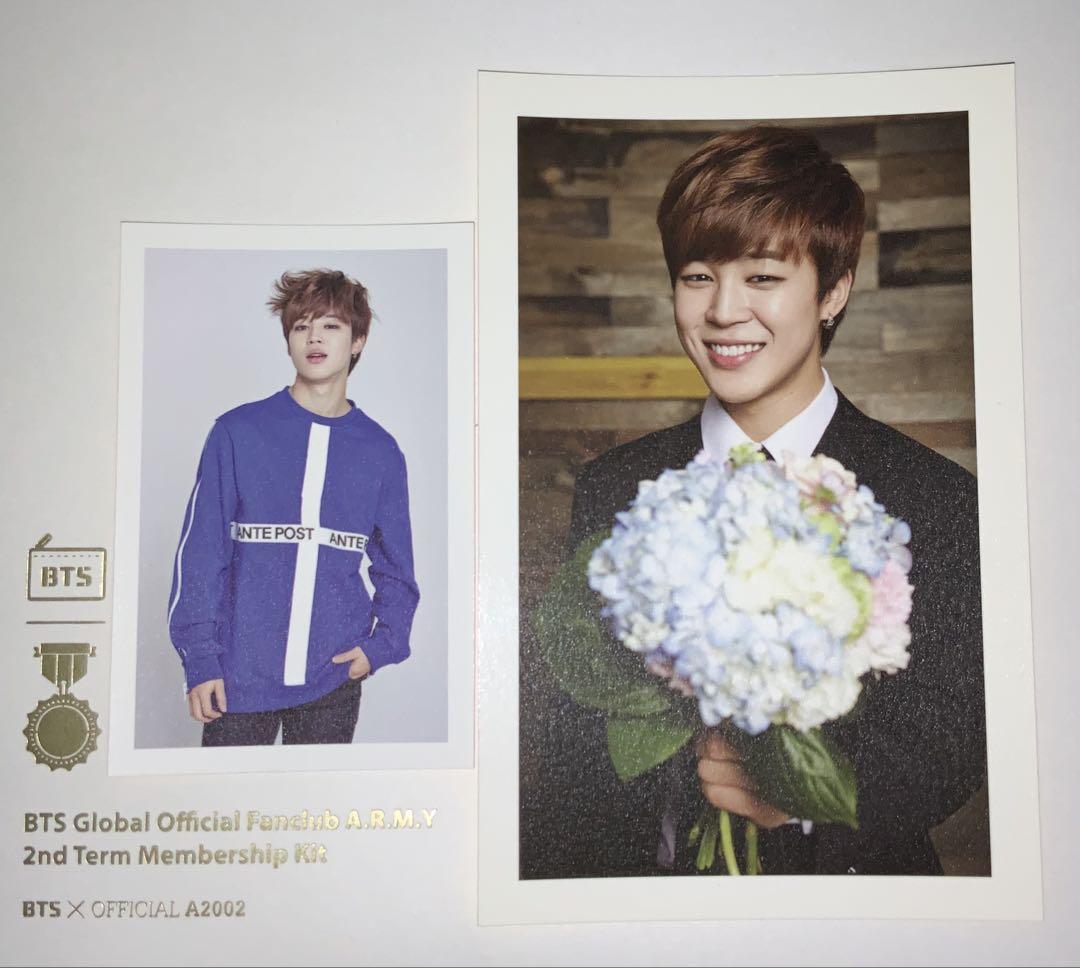 

[Б/У] Официальный набор для членства в ARMY 2-го поколения FC Limited JIMIN