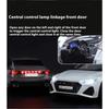 1/18 Scale RS7 Sportback Black Warrior Supercar Diecast Metal Alloy Model Car Remote Control Version Sound & Light Hobbies Collection