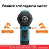 3 in 1 Cordless Electric Impact Drill 150Nm Torque Driver Kit Screwdriver Brushless LED Power Tool