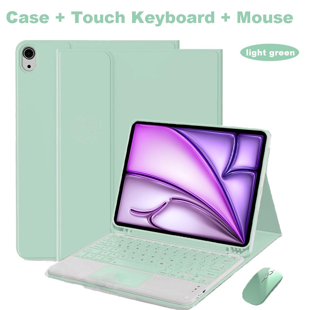 Case for iPad Air 11 Inch (M2) (M3) ,Bluetooth Keyboard Cover for iPad Air 4th 5th 10.9-inch