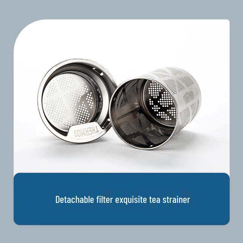 Thermos Double-Layer Borosilicate Glass Tea Mug