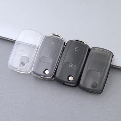 Volkswagen Ganztransparentes Schlüsselcover für Sagitar, Bora, Lavida, Tiguan, Passat, Lamando, Golf