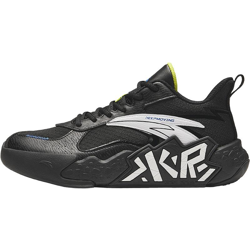 Anta Comfortable Classic Fashion Versatile Non-Slip Shock Absorbing Wear-Resistant Mid-Top Kids Basketball Shoes Men Sneaker A12431101