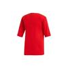 Adidas Originals 3-Stripes Tee Casual Retro Sports Crew Neck Striped Short Sleeve Women Tops Red DW3888