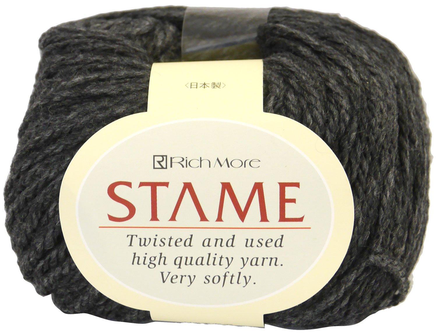 

Hamanaka Richmore Starme Extra Pack of 2064 Yarn, Thick, Col. 12, Gray, 50g, Approx. 100m, 5,