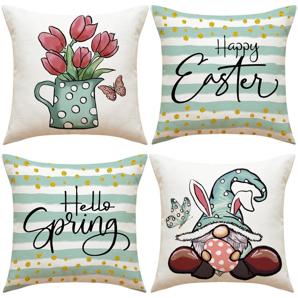 Easter Day Home Cushion Survived Family Case Throw Cover