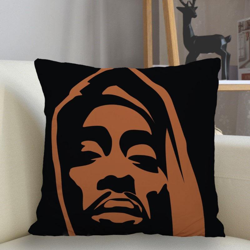 Musife New Custom 2Pac Tupac Pillowcase Sofa Decorative Cushion Cover Pillowcase Home Decor Drop Shipping