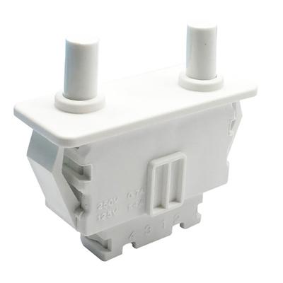 2PCS 1.4A 250V 4-Pin Door Switch Refrigerator Light Door Control Switch Accessories For -25℃ To +55℃ Low Contact Resistance