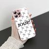 Famous Printed J-JoopS Logo Tempered Glass For Iphone 14 13 12 11 Pro Mini XS MAX 14Plus X XS XR Fundas