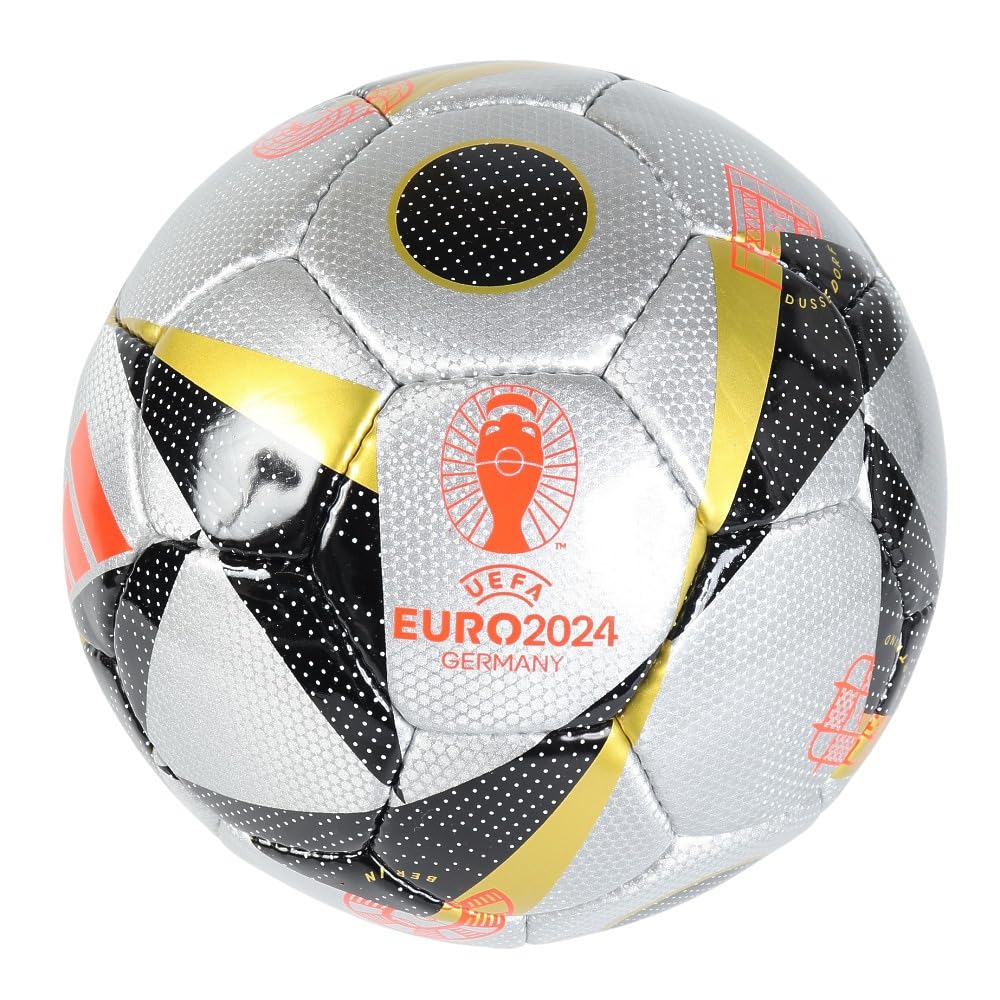 Adidas AF592LUF Size 5 Soccer Ligue UEFA EURO 2024 Final Ball Replica Ball, Fußballliebe Luciada,