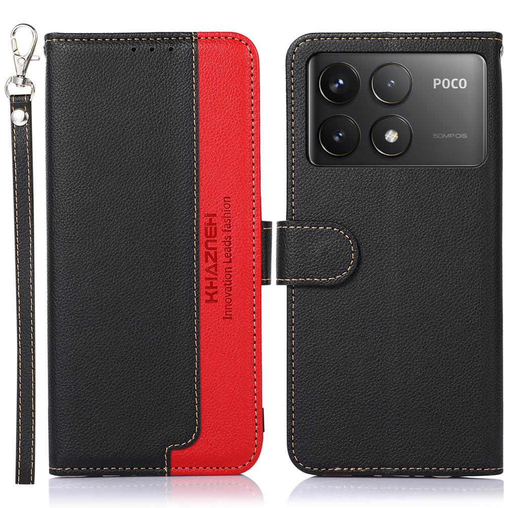 For Xiaomi Poco F6 Pro 5G/K70 5G/K70 Pro 5G Wallet Case RFID Blocking Leather Phone Cover
