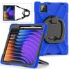360 Rotating Kids Case Universal for Xiaomi Poco Pad X1 8 7 Pro 2025 2024 11.2 Armor Stand Cover with Handle Grip Shoulder Strap