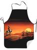 The Lucky Drifter Cowboy Apron Cook Restaurant 2D Print Design