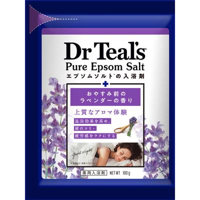 Teal's 100g Lavender (Quasi-drug) Individual Packets General Package Dissolve One Packet of This Product In 200 Liters of Bath Water,