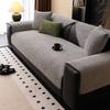 New Sofa Cushion Autumn And Winter Plush Thickened Non-Slip Seat Cushion Premium Leather Sofa Cover Cloth Towel