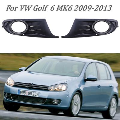 ABS Car-Styling Frente Pára-choques Luz de Nevoeiro Luz de Nevoeiro Ventilação Grade Grade Capa Para VW Jetta Golf 6 MK6 TDI TSI 2009 2010 2011 2012