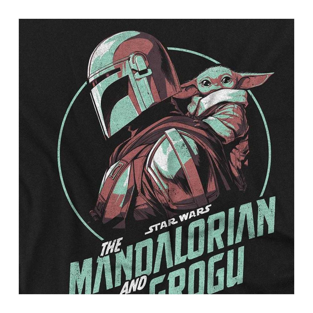 Star Wars Mandalorian Unisex Adult Carry Grogu T-Shirt