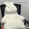 Cute White Rabbit Plush Toy - Pillow and Bedtime Doll Gift for Girls