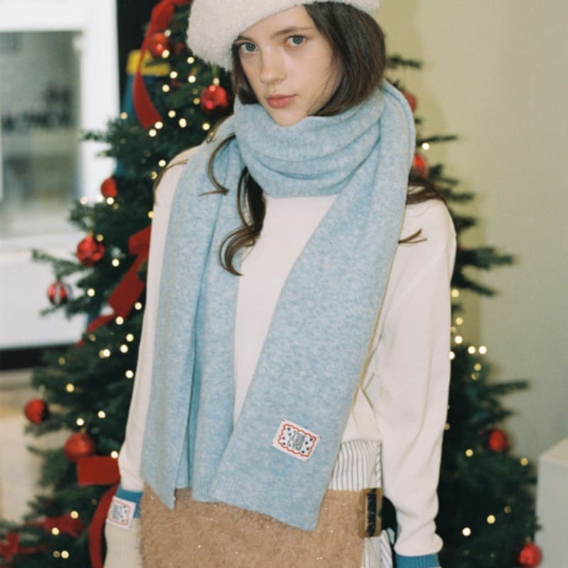 

THE ASHLYNN SUPER SOFT wool LARGE SCARF (5 COLORS) BROWN