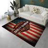 Classic H-Harleys Racing Moto Carpet Rug for Playroom Bedroom Living Room Sofa Home Decor,kid Game Area Rug Non-slip Floor Mat
