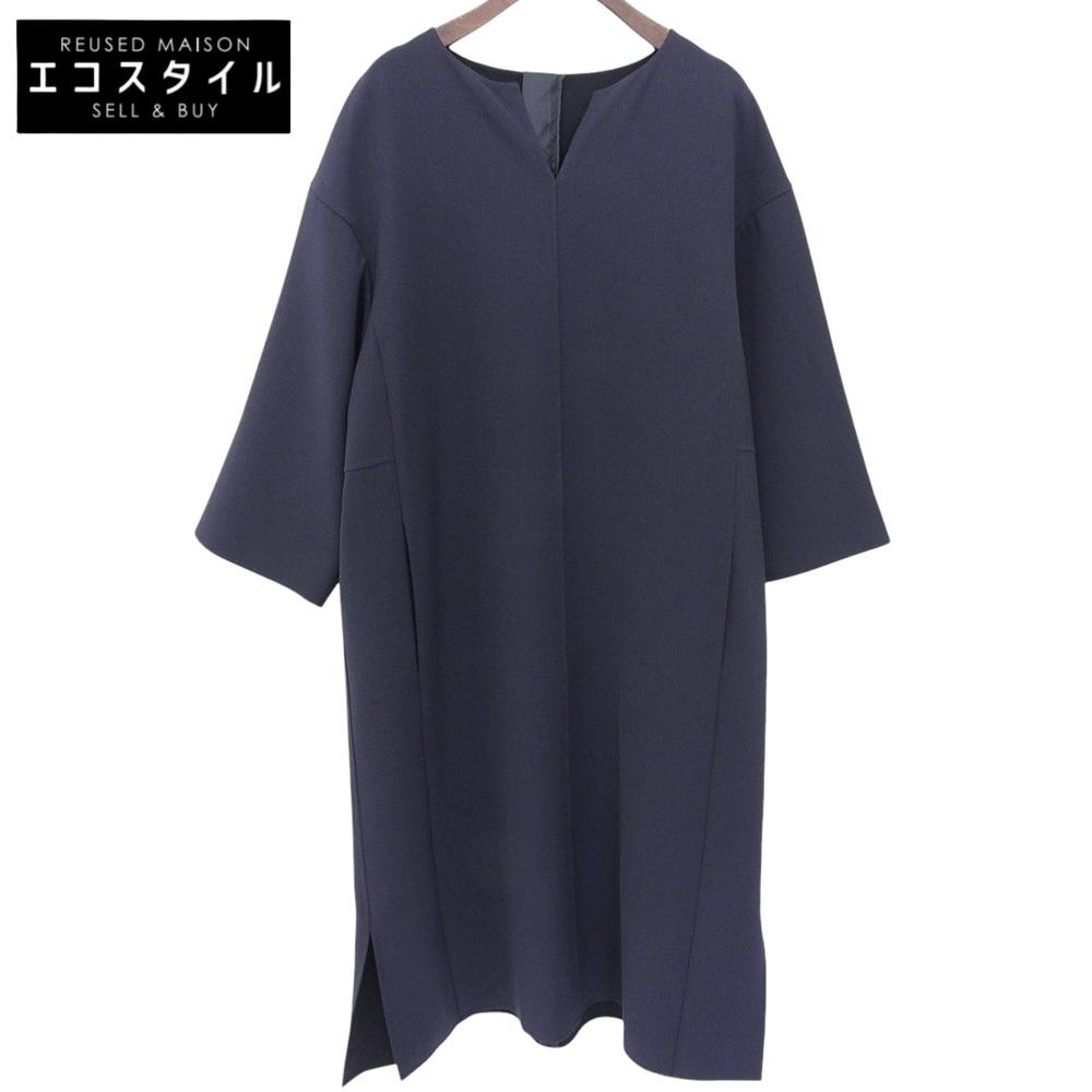 Mila Schoen River stretch dress for women, navy, size 44 dress 44 NavyUsed