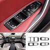 For Kia Stinger GT2 2018- Carbon Fiber Window Lift Switch Button Panel Trim