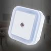 Mini Smart LED Night Light Auto Sensor Control Children Bedroom Lamp US EU Plug