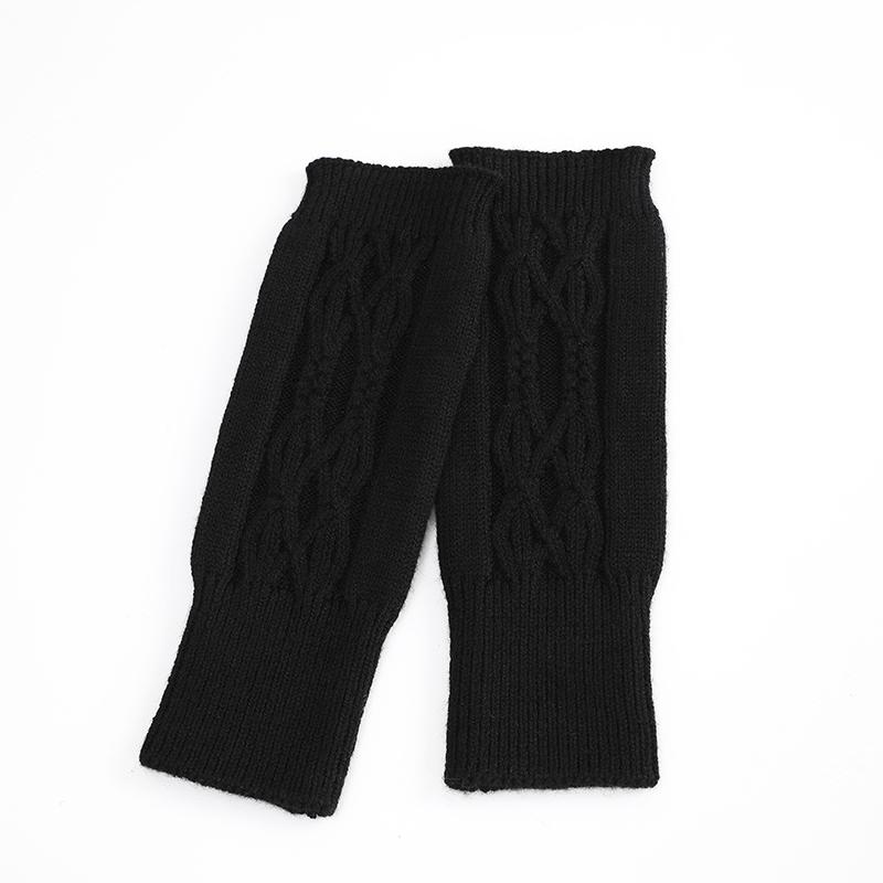 Women's Cable Knitted Soft Fingerless Gloves Warm Autumn Winter Gloves Fashion Knitted Half Finger Gloves Casual Outdoor Gloves