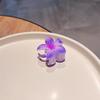 Plumeria Candy Color Fairy Hair Clip - Elegant Shark Clip Accessory