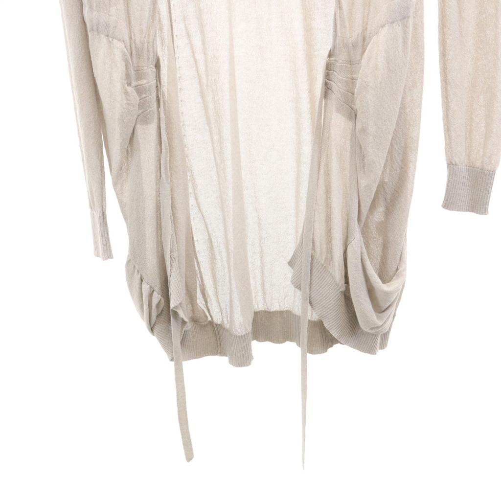 MAX&CO Long Sleeve Long Cardigan S Light Gray Women Used