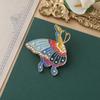 Spilla Femminile Vintage in Cristallo con Corona a Croce per Accessori Moda Regalo