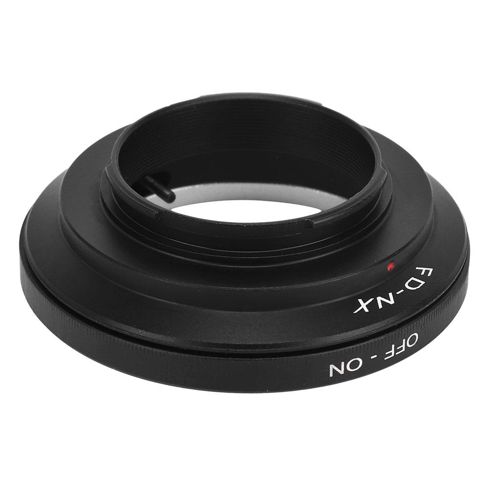 Aluminium Alloy FD NX Camera Lens Adapter Ring for Canon FD Mount Lens to for Samsung NX Cameras