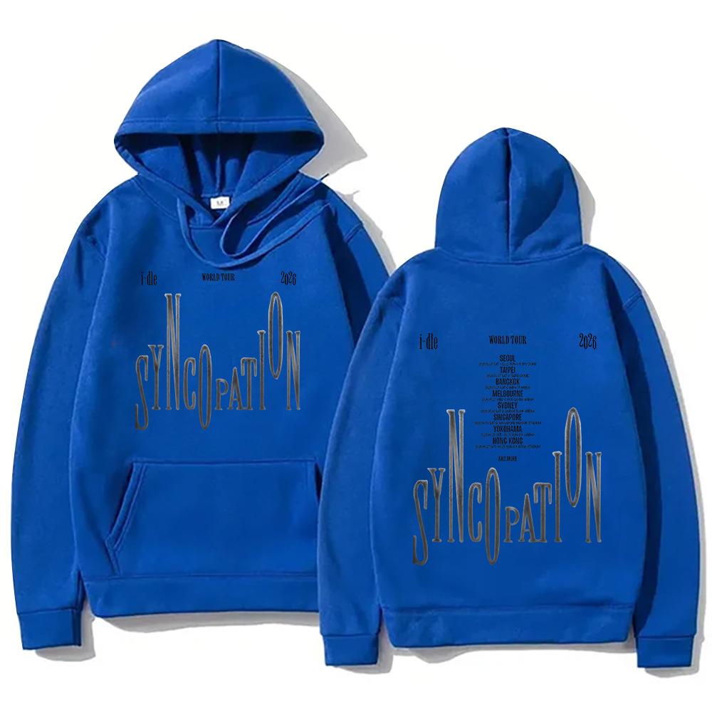 I-DLE Syncopation World Tour 2026 Hoodies GIDLE Kpop Korean Style Streetwear (G)i-dle New Casual Unisex High Street Hoody
