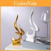 Modern Flame Small Sculpture Resin Home Decor For Living Room And Office Gift