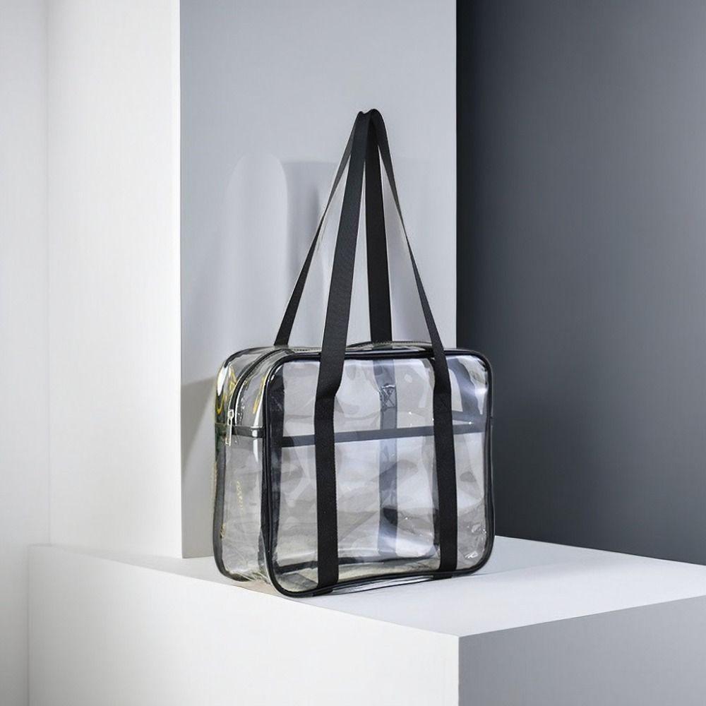 Zipper Bag Makeup Storage Bag PVC Bath Tote Bag Travel Bag Toiletries  Organizer  Sports