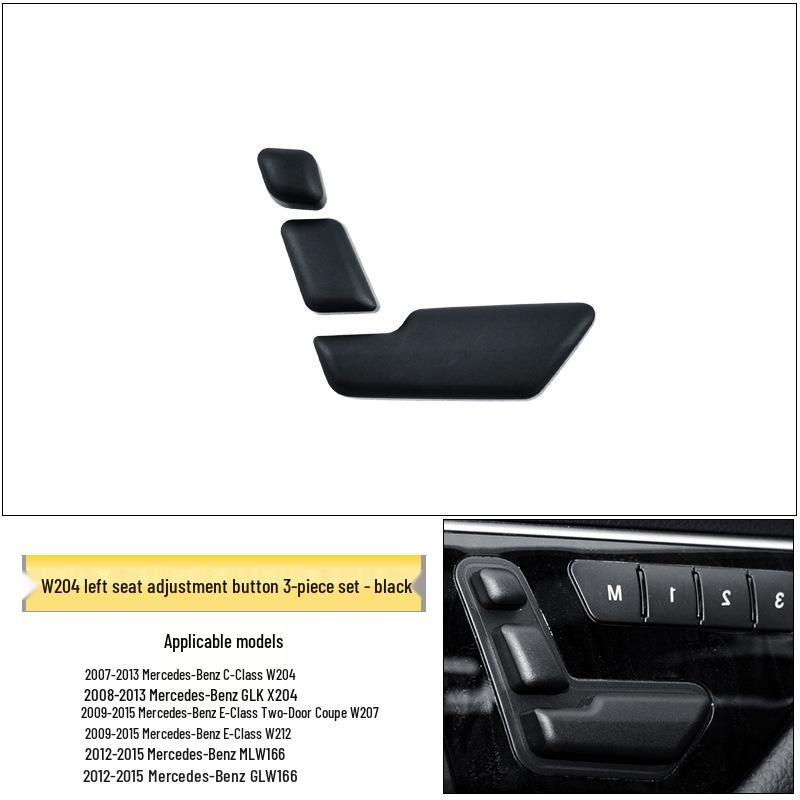Kompatibler Memory-Schalterknopf für Mercedes-Benz C-Klasse, E-Klasse, GLK, ML-Klasse, C200, E300 Sitzeinstellung.