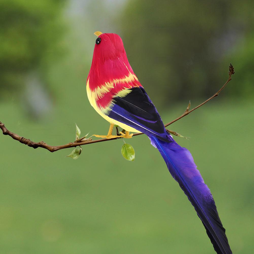 Hochsimulierte Schaumstofflandschaft Tier Vogel Rasen Figur Handgefertigte Gartendekoration