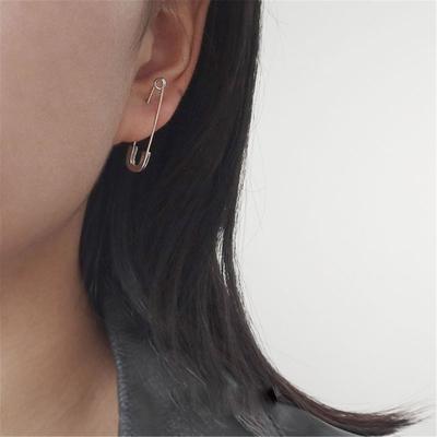 Sterling  Safety Pin Earrings  Pin Earrings Jewelry For Girls Personalized Fashion Jewelry Gifts