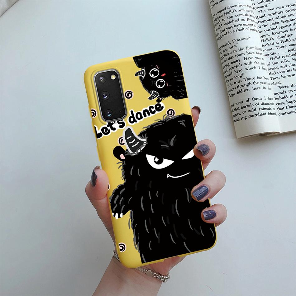 Case For Samsung Galaxy S20 FE Case S20 Ultra Soft Silicone Back Cover Phone Case For Samsung S20 FE S 20 Plus Case Cute Fundas